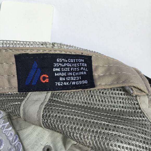 New Class of 2020 Quarantined Baseball Cap Trucker Hat Embroidered Gray White - Picture 5 of 5